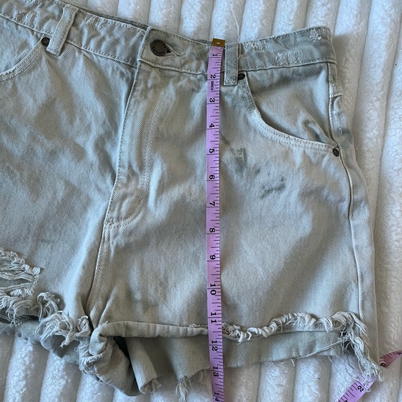 ROLLA’S Tie-Dye Dusters High-Rise Slim Jean Shorts - Picture 8 of 8